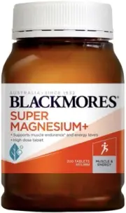 Super Magnesium Plus 200 Tablets Blackmores