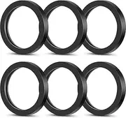 Frienda 6 Pieces Replacement Gas Can Spout Gaskets Rubber Ring Can Gaskets Fuel Washer Seals Spout Gasket Sealing Rings Replacement Gas Compatible with Most