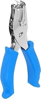 DINHEAROM Manual Paper Puncher Office Paper Hole Puncher for Portable Office Accessory Blue