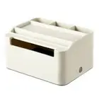 Tissue Storage Box,Study Table Organizer with Draw,Remote Holder Tissue9117