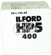 HP5+ 135 24 ProPak 50 Rolls ILFORD BULK B&W ROLL FILM