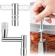 Drum Keys 2-Pack Drum Tuner Drum, Percussion Hardware Tool, with Continuous Motion Speed Key Universal Drum Tuning Key Percussion Hardware Tool, Universal Drum Key
