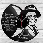 Vinyl Clock Frank Sinatra Vinyl Record Wall Clock Home Art Decor Handmade 2131