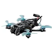 GEPRC T-Cube18 HDZero ECO 87mm 1.8 Inch 2S RC FPV Racing Drone ELRS BNF with TAKER F411-12A-E 1-2S AIO FC ESC for Beginn