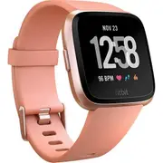 Fitbit Versa Smart Fitness Watch (Peach)