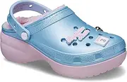[Crocs] Women's Mean Girls Classic Platform Clogs, Platform Shoes for Women, Multi