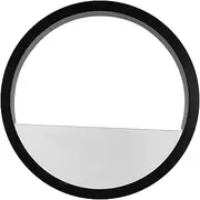 MERRYHAPY Wall Mounted Plant Pot Indoor Wall Planter Round Wall Hanging Planter Wall Hanging Planters for Indoor Plants Vertical Hanging Wall Planter Wall Mounted Flower Vase Black Pp