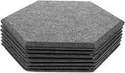 COSMEVIVI 8pcs Acoustic Sound Absorbing Panels Noise Reducing Wall Panels for Studio Office Easy to Shape Modern Design Sound Isolation Absorption