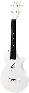 [ENYA] Nova U Carbon Fibre Concert Ukulele - 23" - Accessories, Gig Bag - White