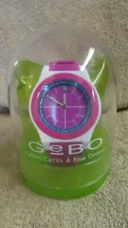 Gebo Green Earth & Blue Oceans Wrist Watch - Fino Coral - New (G 20)