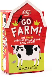 Professor Puzzle Go Farm Card Game 2-5 Players Ages 4+ (PRO230632)
