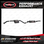 Redback 2 1/2" Cat Back System 1 Outlet Rear for Holden Caprice Statesman VQ VS