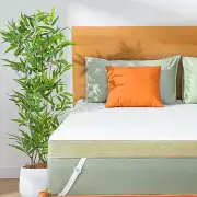 Queen Size Memory Foam Mattress Topper, 3 Inch Cooling Gel Infused Mattress Topp