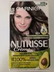 Garnier Nutrisse Permanent Hair Colour Dye 5 CHOCOLATE BROWN Fast FREE Post