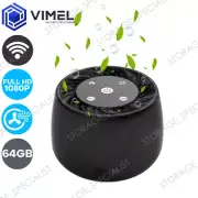Wireless Home 64GB Air Purifier WIFI Camera IR Night Vision Device Spy Hidden