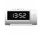 Newgate Pil Led Alarm Clock White