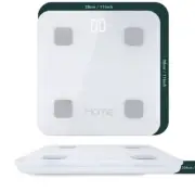 iHome Smart Scale - Digital with BT Connectivity & LED Display - White