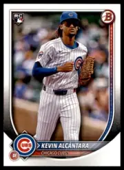 300 Card Lot 2025 Bowman Rookie #95 Kevin Alcantara Cubs RC