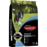 Supercoat Senior 2.6kg Pet Dry Dog Food Smartblend Fish Pet Nutrients Dog Health