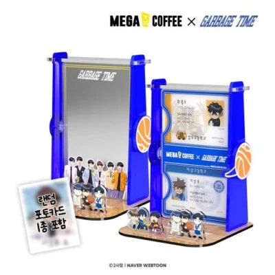 Webtoon MD [ MEGA COFFEE x GARBAGE TIME ] Reverse Frame&Mirror Set (MEGAGD02)