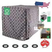 Clark Gable Dog Crate Cover - Safe, Stylish, and Comfortable for Medium Breeds