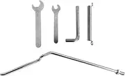 Generic Electric Drill Plate Cutter Metal Drill Attachment Essential Steel Accessory Aluminum Copper Metal Nibbler Drill Attachment, Set A