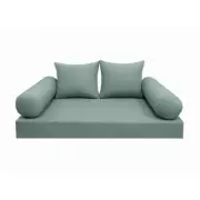 *COVER ONLY*-Style 4 Daybed Mattress Bolster Pillow Knife Edge Queen-AD002