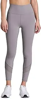 [RBX] Activewear Women's Yoga Leggings with Pockets, 7/8 Legging with Mesh Ankle Length Workout Pants Squat Proof Tights