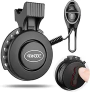 Electric Bike Horn 120 db Cycling Bicycle Scooter Horn 4 Sound Modes with Rechargeable Battery Waterproof Bicycle Accessories for Kids Boys Adults Mountain Bike Bells Whistle