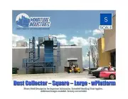 S Scale Dust Cyclone Sq. wPlatform Building Structure Train Layout
