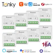 Tuya Zigbee / WiFi Smart Switch Smart Home DIY Light Switches 16A 2-way Control