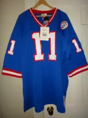 FLAW Phil Simms 1986 NY Giants Mitchell & Ness Authentic Jersey 56 (3XL)