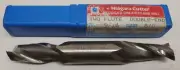 NEW-Niagara Cutter-HSS Double End Mill-EDP#28183, 9/16" Dia. 5/8" Shank-2 Flute