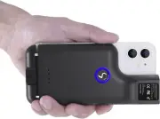 Bluetooth 2D Barcode Scanner Upgraded 1D 2D QR Wireless Portable Back Clip Barco