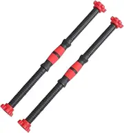 Milisten 2pcs Dumbbell Handles Set with Spinlock Collars Nuts for Weight Lifting for Strength Training Versatile Workouts Random Color Random Color