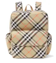 [Burberry Kids] Burberry Kids Burberry Check backpack One Size brown