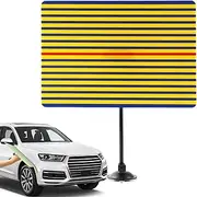 Car Dent Reflector Board,Car Body Dent Removal Testing Tool - Precision Time-Saving Striped Panel, Portable Auto Repair Tools for Used Vehicle Inspection Damage Restoration