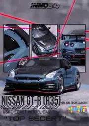 INNO - NISSAN GT-R (R35) NISMO 2024 Tuned by TOP SECRET HK Toy Car Salon Sp.Edit