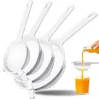 Handheld Colander Fine Mesh Flour Sieve Screen Meshes Spoon Strainer Coffee