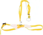 FONDOTIN Polyester Lizard Harness Reptile Walking Leash for Bearded Dragons Sturdy Traction Rope Adjustable Length Outdoor Activity