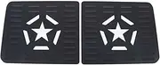 Compatible for Haval H9 2nd 2024 2025 Car Rear Triangle Window Shutter Blinds Louvers Cover Protector Stickers Auto Decoration Accessories