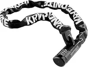 Kryptonite Keeper 712 Combo Bike Chain Lock, 4 Feet Long 7mm Steel Chain Heavy Duty Anti-Theft Bicycle Chain Lock, 4-Digit Resettable Combination Lock for E-Bike Scooter Road Mountain Bikes