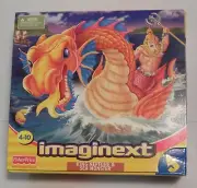 IMAGINEXT KING NEPTUNE & SEA MONSTER 2002 FISHER PRICE NEW SEALED SEE PHOTOS