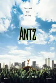 Antz (1998) movie poster international reproduction - single-sided - rolled