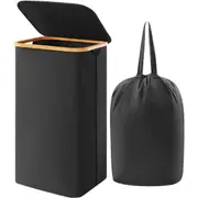 100L Laundry Basket with Lid, Clothes Hampers for Laundry , Large Foldable Laundry Hamper for Bedroom, Bathroom, Dorm