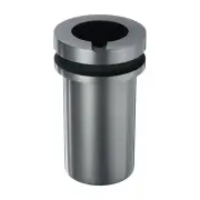 Graphite Crucible,0.5kg High Purity Graphite Crucible Melting Ingot,1.38" ID