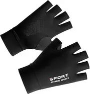 [yuksok] Spring Driving Sunscreen Gloves Sweat Proof Non Slip Breathable Fishing Gloves Touch Screen Thin Men and Women