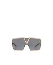 V-Romask shield-frame sunglasses One size Gray