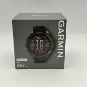 Garmin Fenix 8 AMOLED 47mm Carbon Gray w/ Black/ Pebble Gray Silicone (GPS)- NEW