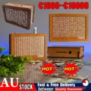 Cash Vault Wooden Savings Box, Wooden Cash Saver Money Box, Cash Saver Box QG